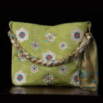 Buddha Stones Satin Su Embroidery Journey Shopping Shoulder Bag Handbag Crossbody Bag Shoulder Bag BS 5