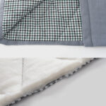 Buddha Stones Winter Men's Frog-Button Tang Suit Linen Cotton Fleece Lined Jacket Shirt With Pockets Men's Jacket Shirt BS 11