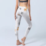 Buddha Stones Maple Gym Leggings Women's Yoga Pants - image 5