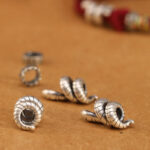 Buddha Stones Red String 925 Sterling Silver Year of the Snake Coin Ring Snake Luck Bracelet - image 15