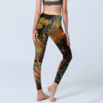 Buddha Stones Vibrant Phoenix Gym Leggings Women's Yoga Pants - image 5