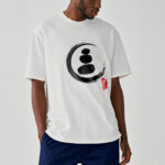 Buddha Stones Zen Circles Cotton Tee T-shirt T-Shirts BS 11