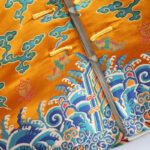 Buddha Stones Chinese New Year Dragon Embroidery Auspicious Clouds Frog-button Tang Suit Men's Jacket Shirt Men's Jacket Shirt BS 7