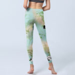 Buddha Stones Pandas Bamboo Print Gym Leggings Women's Yoga Pants - image 7