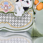 Buddha Stones Panda Flowers Gourd Pendant Shoulder Bag Crossbody Bag Crossbody Bag&Shoudler Bag BS 10