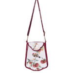 Buddha Stones Magpie Lychee Embroidery Tassel Shoulder Bag Crossbody Bag Crossbody Bag&Shoudler Bag BS 5