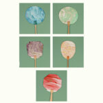 Buddha Stones DIY Chinese Lacquer Fan Blank Painting Handheld Fan Fan BS 26