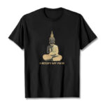 Buddha Stones I Accept My Path Cotton Tee T-shirt T-Shirts BS Black 2XL