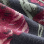 Buddha Stones Tibetan Shawl Elegant Flower Print Fall Winter Soft Warm Scarf Wrap Tibetan Shawl BS 9