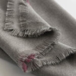 Buddha Stones Tibetan Purple Flowers Print Pattern Design Shawl Fall Winter Warm Travel Scarf Wrap Tibetan Shawl BS 10