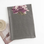 Buddha Stones Tibetan Purple Flowers Print Pattern Design Shawl Fall Winter Warm Travel Scarf Wrap Tibetan Shawl BS 2