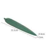 Buddha Stones Green Bamboo Leaf Healing Ceramic Incense Burner Decoration Incense Burner BS 4