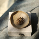 Buddha Stones Lotus Pedestal Healing Ceramic Incense Burner Decoration Incense Burner BS 2