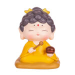 Buddha Stones Meditation Lotus Amitabha Buddha Resin Statue Compassion Home Decoration Decorations BS 9