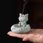 Buddha Stones Chinese Zodiac Healing Incense Burner Desk Decoration Incense Burner BS 20