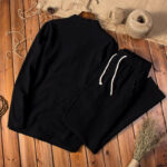 Buddha Stones Pure Color Cotton Linen Long Sleeve Top Pants Clothing Men's Set - image 11