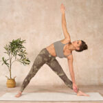 Buddha Stones Peony Flowers Leaves Blossom Print Gym Fitness Leggings Women's Yoga Pants - image 27