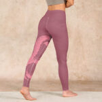 Buddha Stones Pink Snake And Snakeskin Print Gym Leggings Women's Yoga Pants - image 5