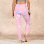 Buddha Stones Butterfly Print Gym Leggings Women's Yoga Pants - image 15