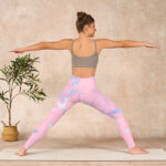 Buddha Stones Butterfly Print Gym Leggings Women's Yoga Pants - image 11
