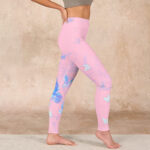 Buddha Stones Butterfly Print Gym Leggings Women's Yoga Pants - image 17