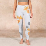 Buddha Stones Maple Gym Leggings Women's Yoga Pants - image 2