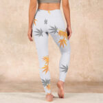 Buddha Stones Maple Gym Leggings Women's Yoga Pants - image 15