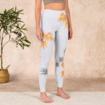 Buddha Stones Maple Gym Leggings Women's Yoga Pants - image 4