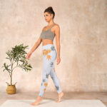Buddha Stones Maple Gym Leggings Women's Yoga Pants - image 13