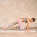 Buddha Stones Withered White Lotus Print Gym Leggings Women's Yoga Pants - image 9
