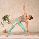 Buddha Stones Lotus Leaves Seed Pods Print Gym Leggings Women's Yoga Pants - image 10