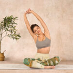 Buddha Stones Green Mountains Clouds Mist Print Fitness Leggings Women's Yoga Pants - image 14