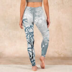 Buddha Stones Bamboo Print Gym Leggings Women's Yoga Pants - image 15