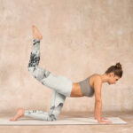 Buddha Stones Ink Bamboo Mountains Print Gym Leggings Women's Yoga Pants - image 6