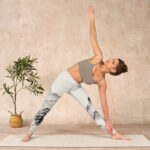 Buddha Stones Ink Bamboo Mountains Print Gym Leggings Women's Yoga Pants - image 10