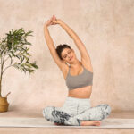 Buddha Stones Ink Bamboo Mountains Print Gym Leggings Women's Yoga Pants - image 14