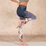 Buddha Stones Fox Cherry Blossoms Gym Leggings Women's Yoga Pants - image 16