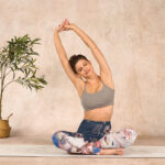 Buddha Stones Fox Cherry Blossoms Gym Leggings Women's Yoga Pants - image 14