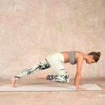 Buddha Stones Ink Painting Bamboo Leaves Print Sports Leggings Women's Yoga Pants - image 9