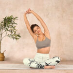 Buddha Stones Ink Painting Bamboo Leaves Print Sports Leggings Women's Yoga Pants - image 14