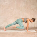Buddha Stones Green Lotus Flower Print Sports Leggings Women's Yoga Pants - image 9