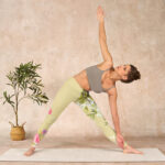 Buddha Stones Flowers Plants Butterfly Print Fitness Leggings Women's Yoga Pants - image 10