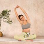 Buddha Stones Flowers Plants Butterfly Print Fitness Leggings Women's Yoga Pants - image 14