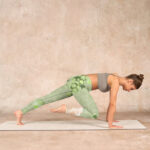 Buddha Stones Green Grapes Pink Roses Gym Leggings Women's Yoga Pants - image 9