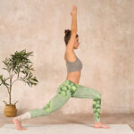 Buddha Stones Green Grapes Pink Roses Gym Leggings Women's Yoga Pants - image 12