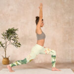 Buddha Stones Lotus Flower Leaf Dragonfly Print Fitness Leggings Women's Yoga Pants - image 12