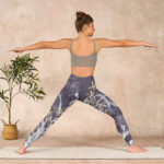 Buddha Stones Orchid Flower Roses Gym Leggings Women's Yoga Pants - image 11