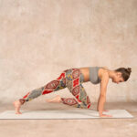 Buddha Stones Plaid Printed Gym Leggings Women's Yoga Pants - image 9