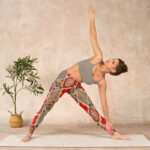 Buddha Stones Plaid Printed Gym Leggings Women's Yoga Pants - image 10