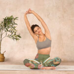 Buddha Stones Vibrant Phoenix Flowers Print Gym Leggings Women's Yoga Pants - image 14
